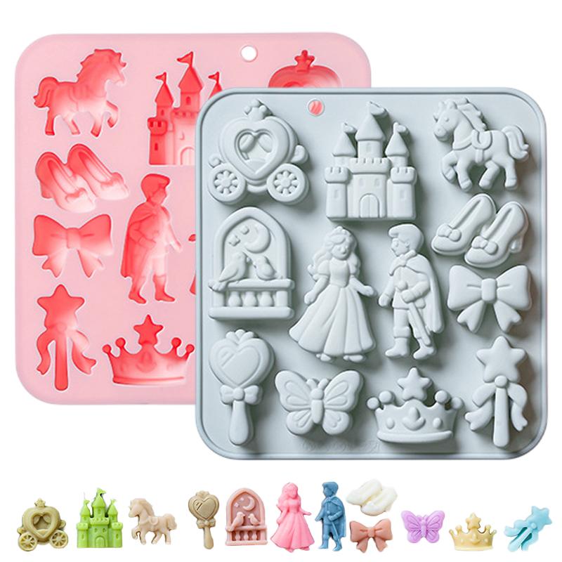 Kitchen Baking Molds - 🌸 قالب سيليكون بـ 12 تجويفًا