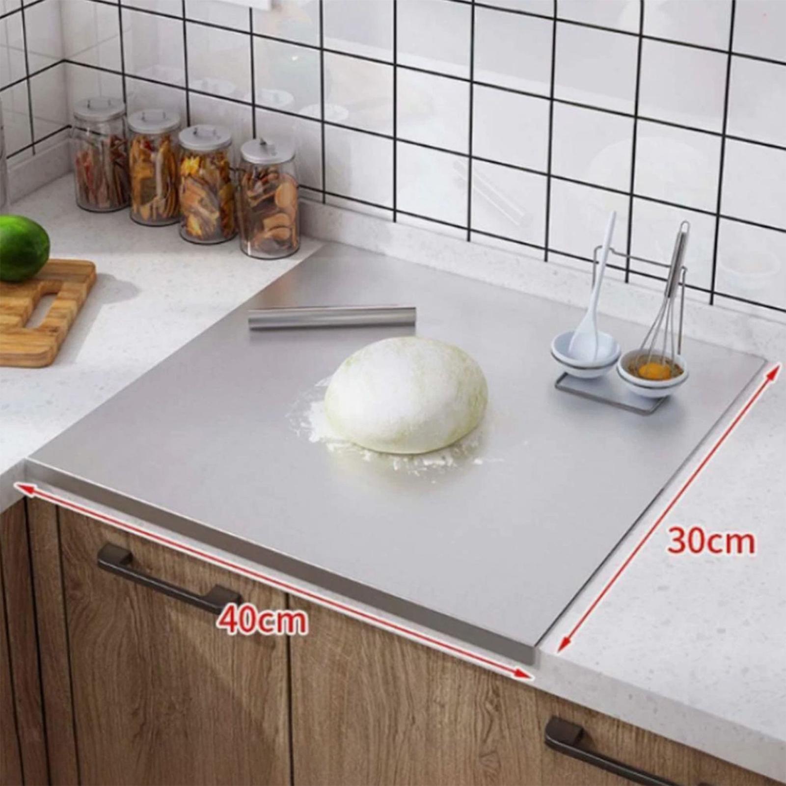 Kitchen Baking Area - لوح تقطيع من الفولاذ المقاوم للصدأ