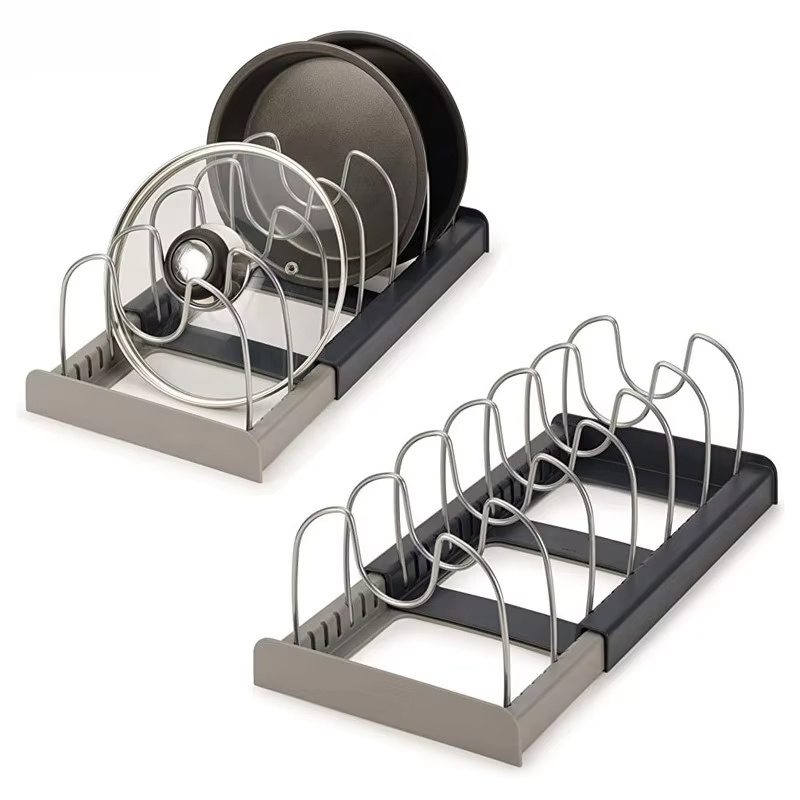 Kitchen Cabinet Baking Organizer - مقصورة وعاء ومنظم مقلاة ، خزانة