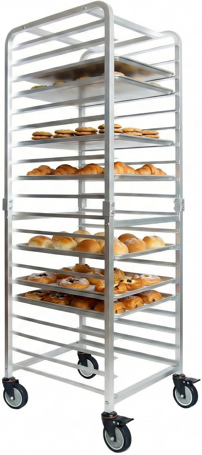 Kitchen Bakery - رف تجاري من الفولاذ المقاوم للصدأ