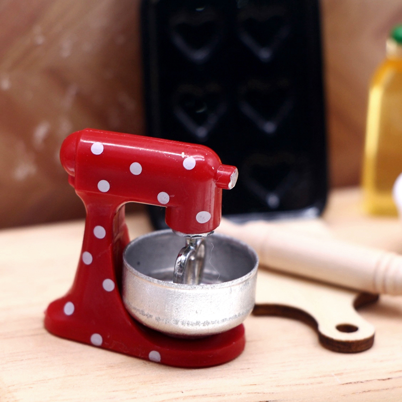 (.) نموذج خلاط مصغر لبيت الدمى - مراجعة Kitchen Baking Storage وسعره