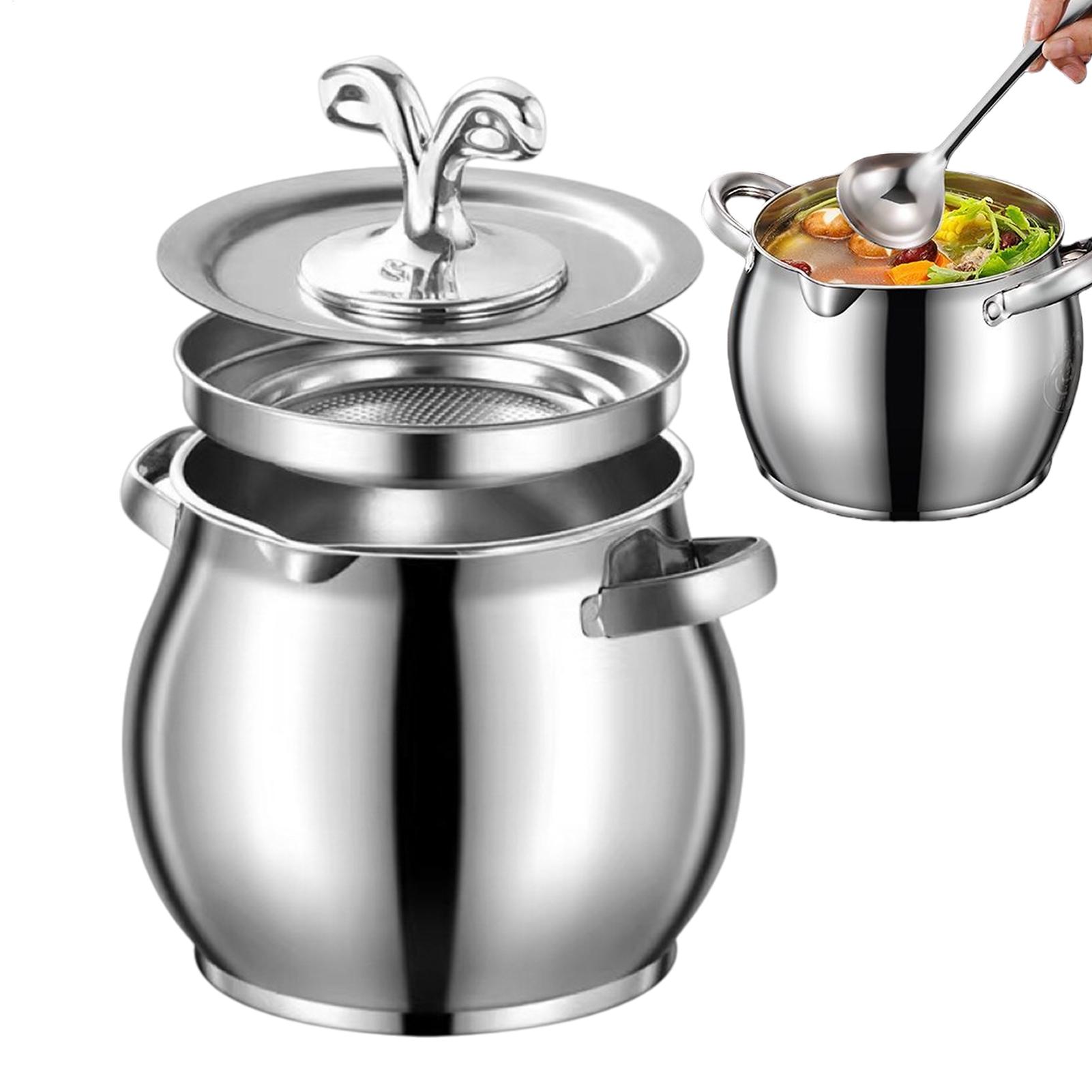 وعاء تخزين الشحوم من الفولاذ ا - مراجعة Kitchen Baking Canisters وسعره