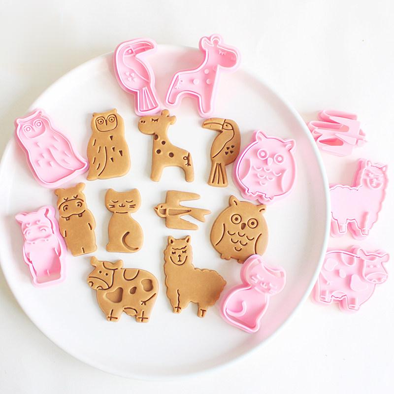 قوالب بسكويت على شكل حيوانات ح - مراجعة Kitchen Baking Supplies وسعره
