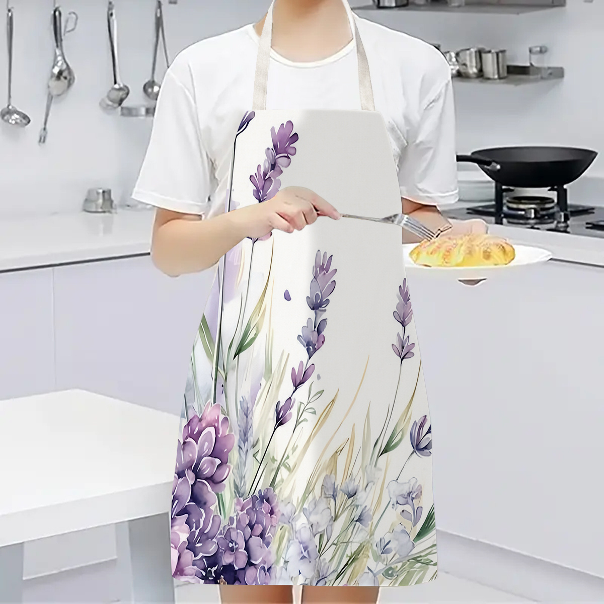 مريلة مطبخ من الكتان بتصميم قد - مراجعة Kitchen Witch Baking وسعره