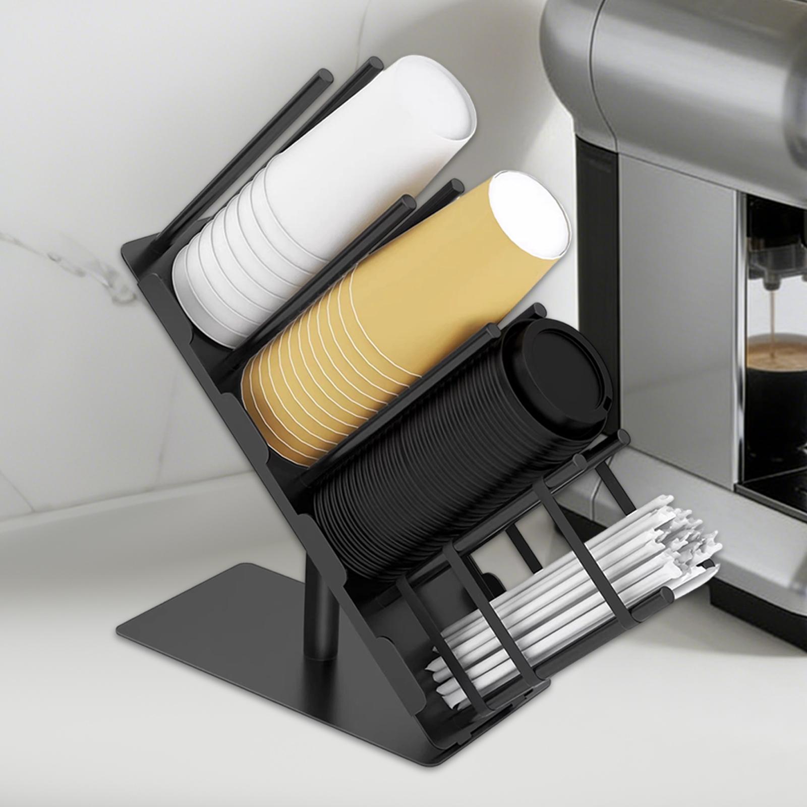 حامل أكواب ورقية وأغطية، رف تخ - مراجعة Kitchen Cabinet Baking Organizer وسعره