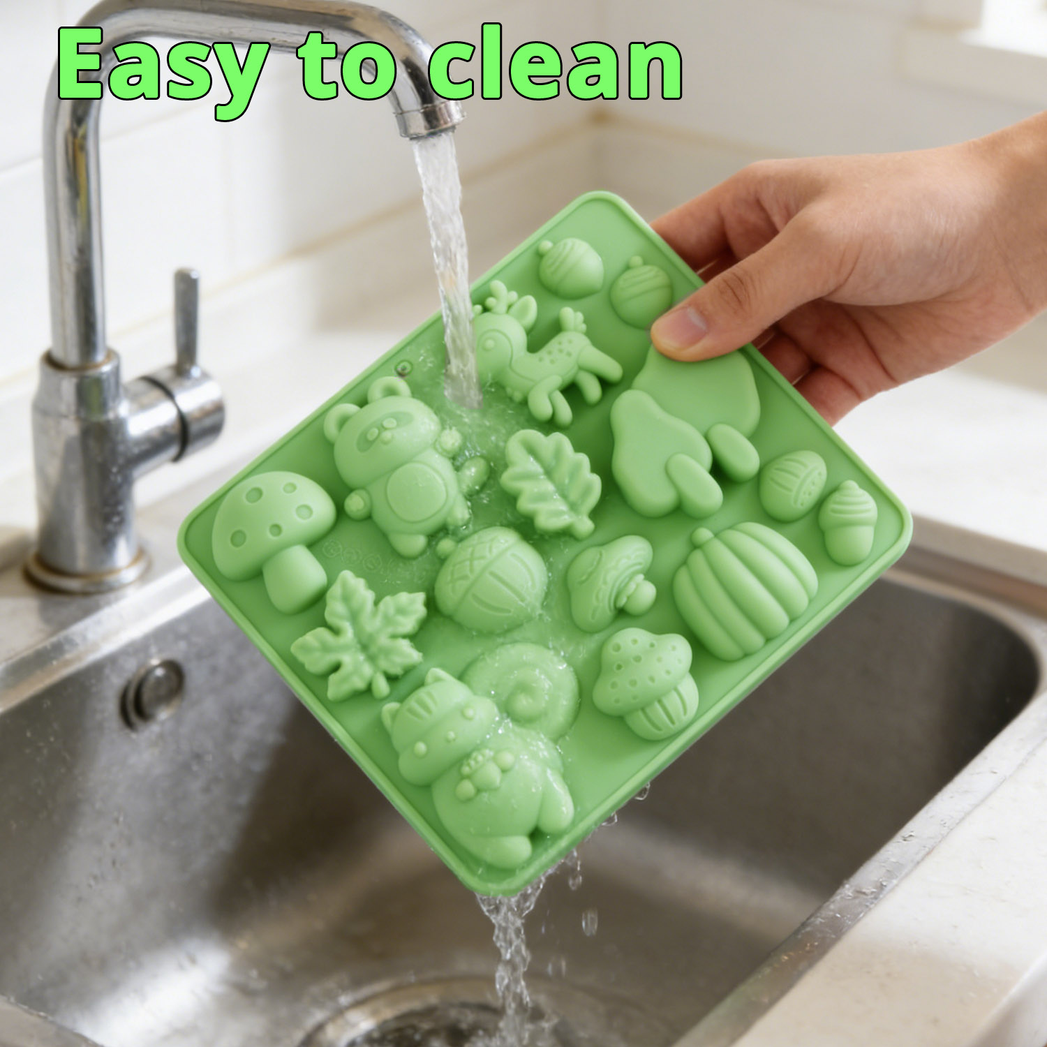 قالب كيك سيليكون على شكل حيوان - مراجعة Kitchen Baking Molds وسعره