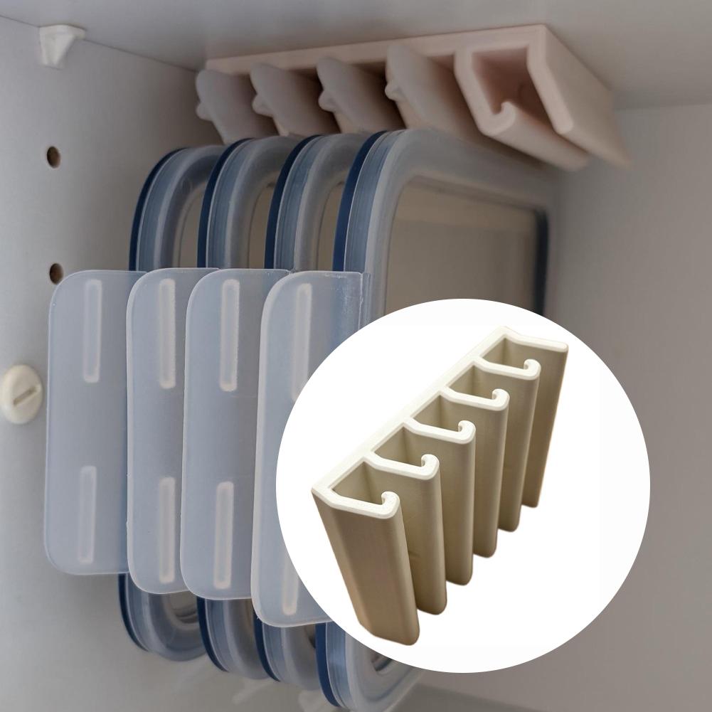 منظم أغطية حاويات الطعام تحت ا - مراجعة Kitchen Cabinet Baking Organizer وسعره