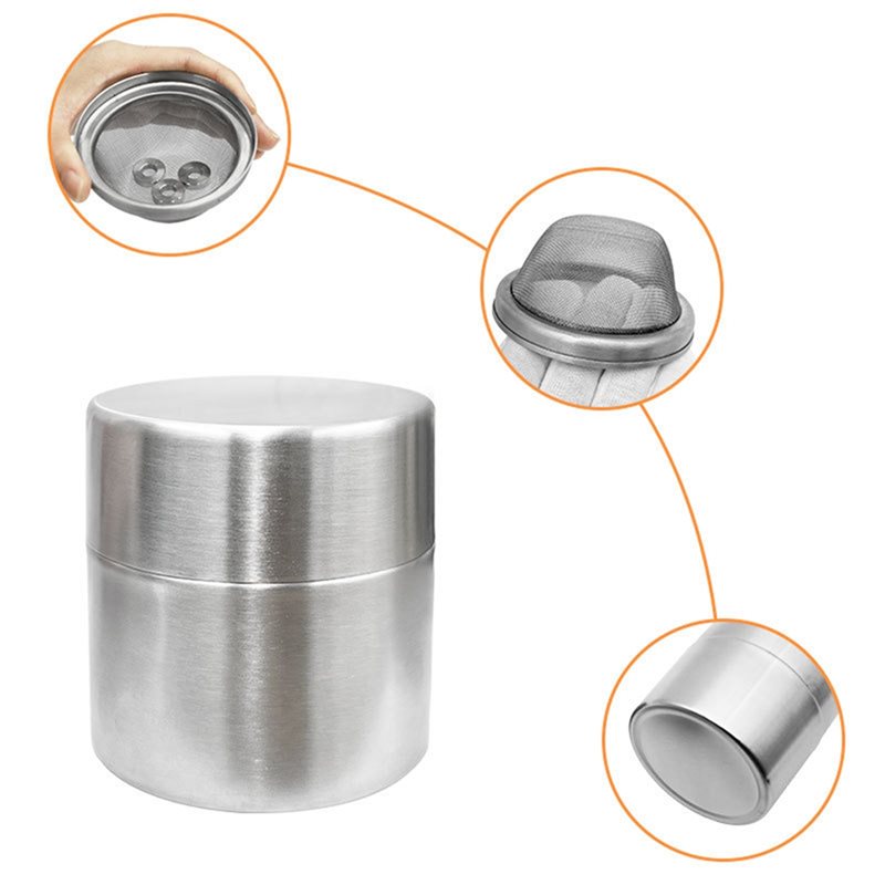 AB66-علبة هزازة ومرشحة وحافظة  - مراجعة Kitchen Baking Canisters وسعره
