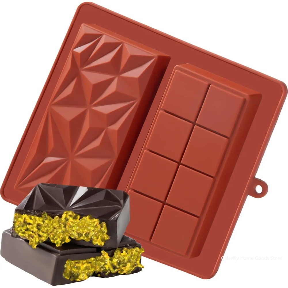 قالب شوكولاتة دبي، قالب سيليكو - مراجعة Kitchen Baking Molds وسعره