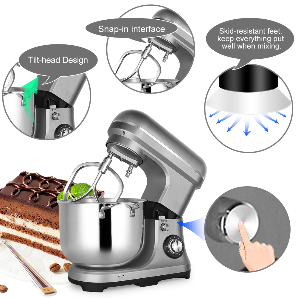 خلاط كهربائي قوي سعة 11 لتر بق - مراجعة Kitchen Baking Area وسعره
