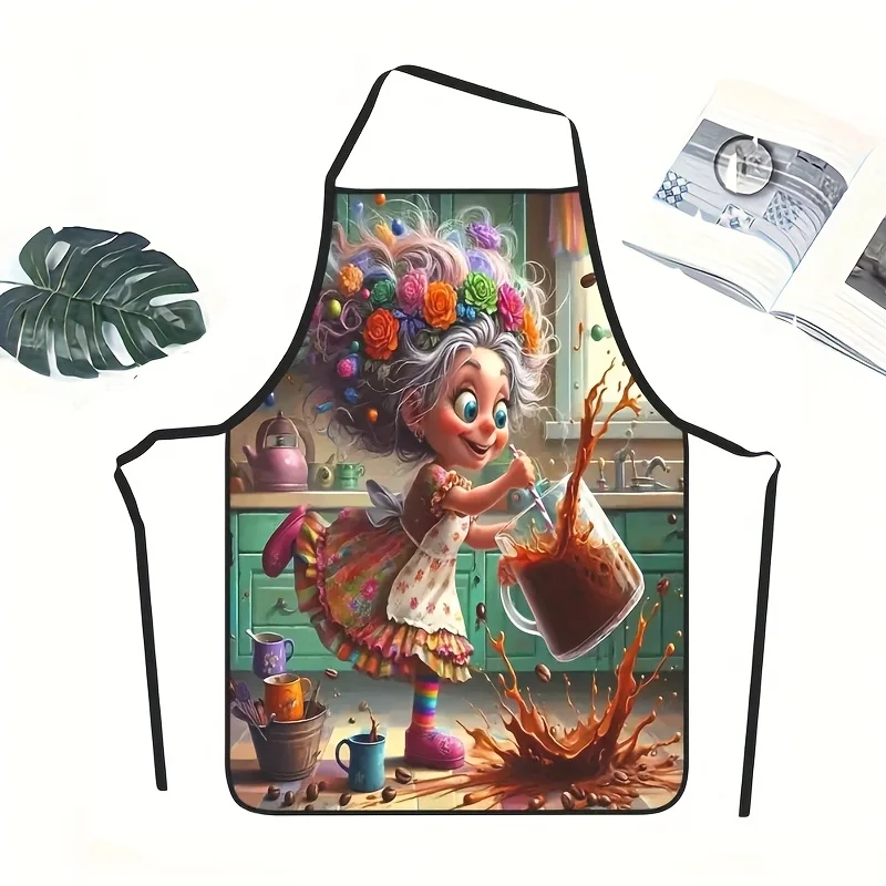مريلة مطبخ بتصميم ساحرة لطيفة  - مراجعة Kitchen Witch Baking وسعره