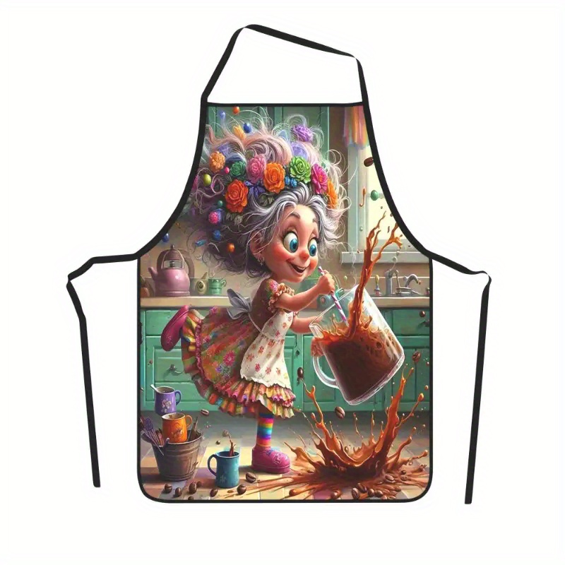 مريلة مطبخ بتصميم ساحرة لطيفة  - مراجعة Kitchen Witch Baking وسعره