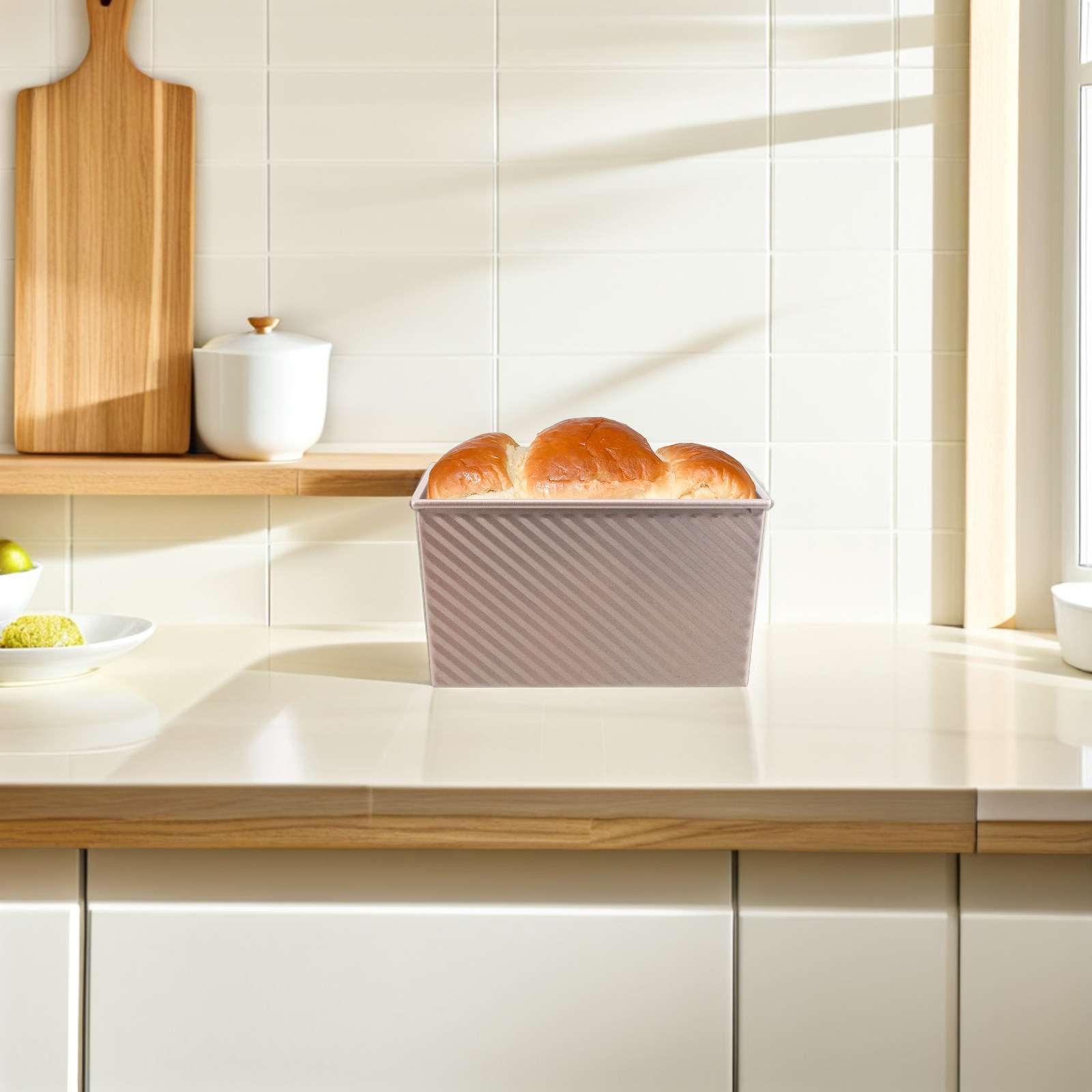 صينية خبز مستطيلة غير لاصقة من - مراجعة Kitchen Baking Supplies وسعره