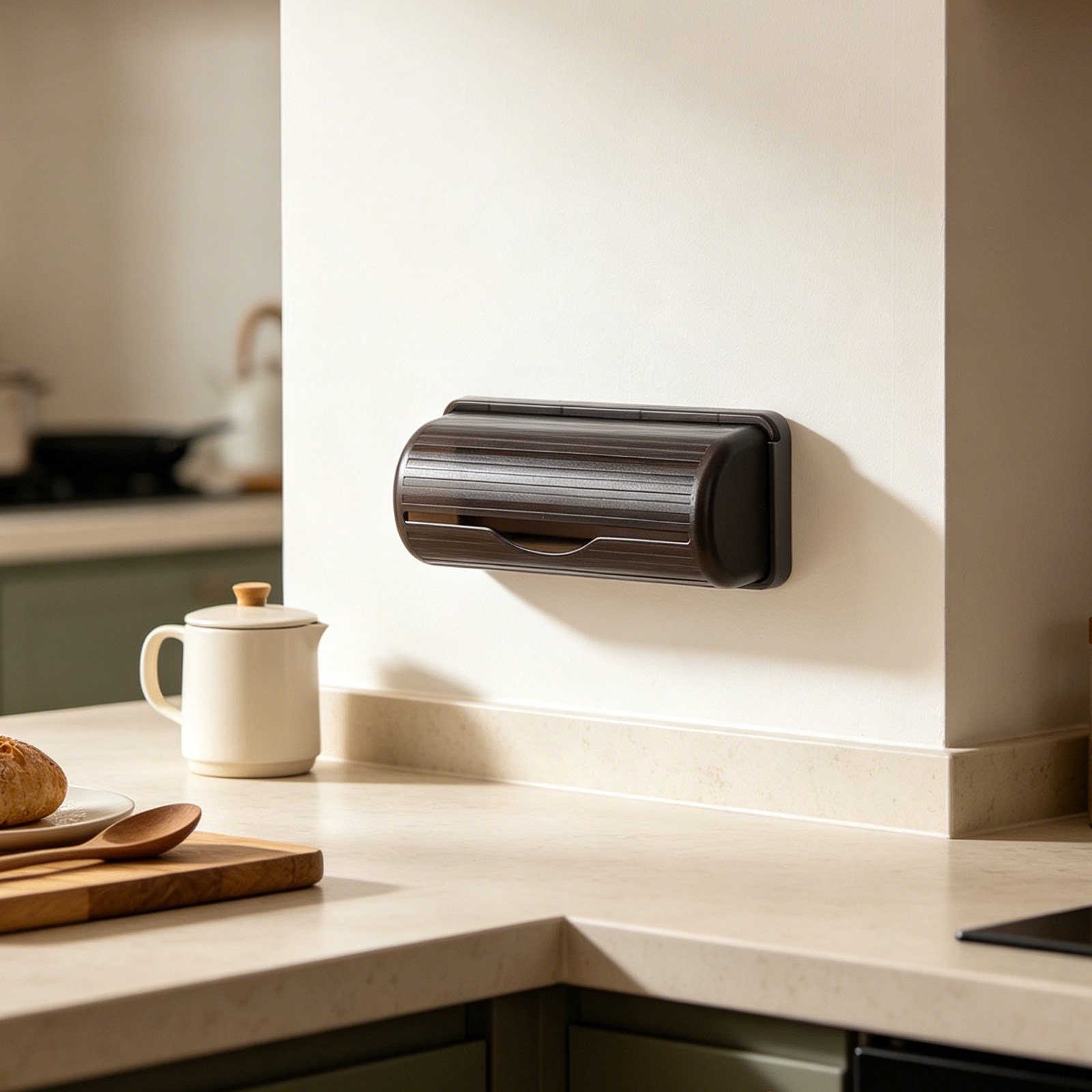 حامل أكياس القمامة المثبت على  - مراجعة Kitchen Baking Storage وسعره