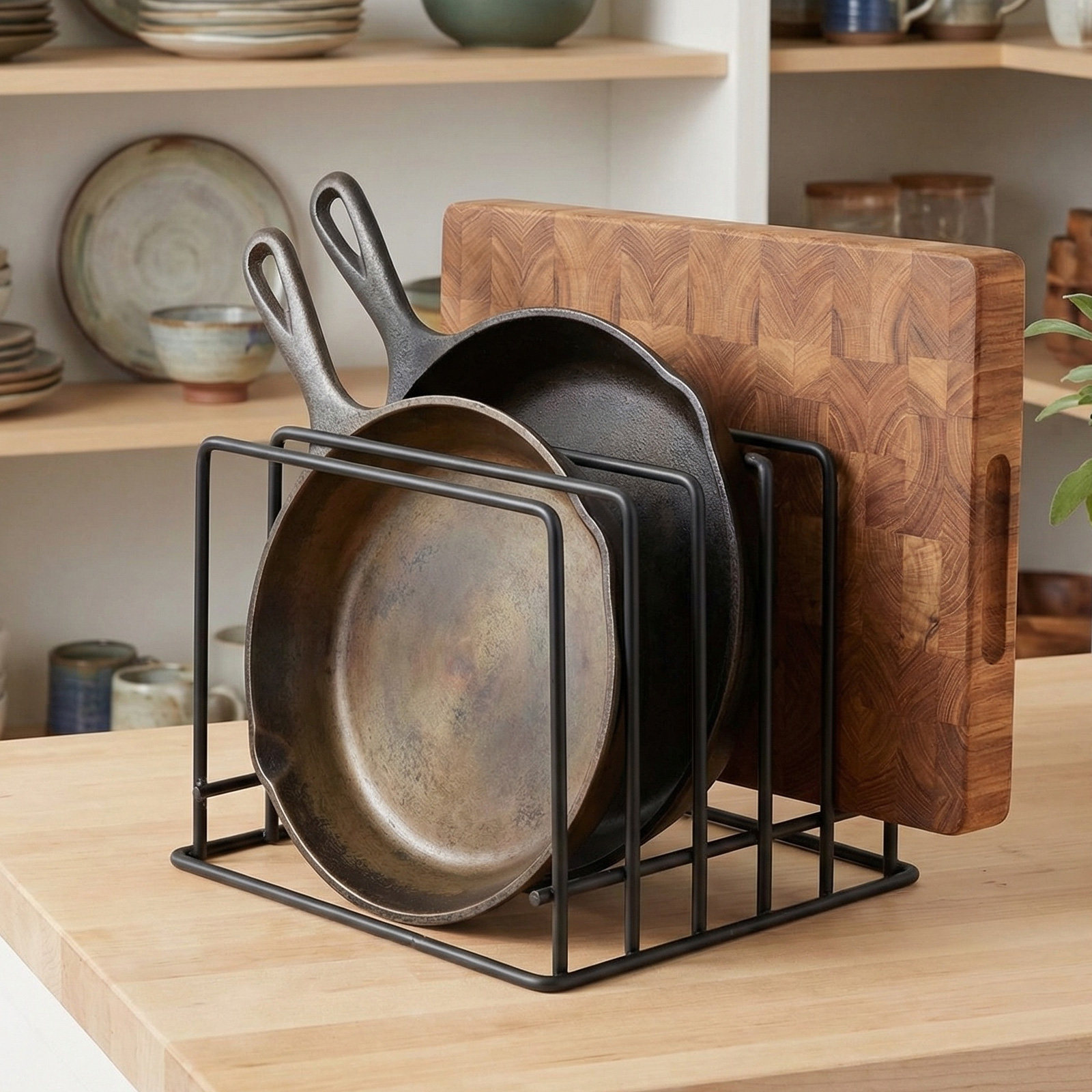 قطعتان من حامل ألواح التقطيع ل - مراجعة Kitchen Baking Area وسعره